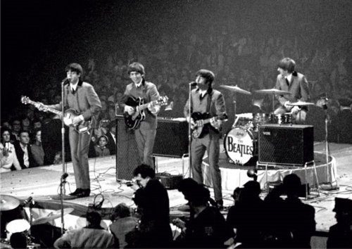 Photos of The Beatles first appearance in America at Uline Arena ...