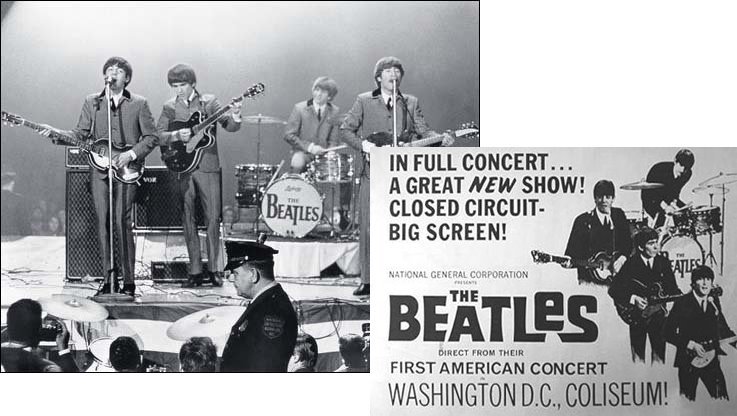 Photos and videos of The Beatles first concert in America at the Washington  Coliseum on Feb 11, 1964 two days after their appearance on the Ed Sullivan  Show